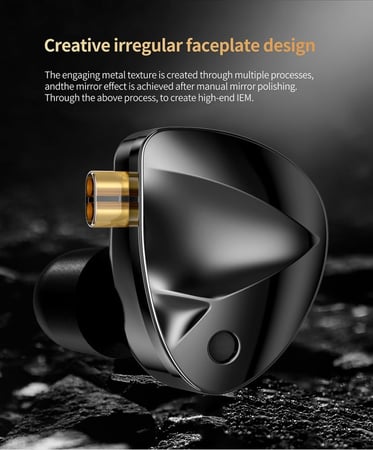 KZ D-Fi - مستويات متعددة للبيس -النسخة بدون مايك IEM
