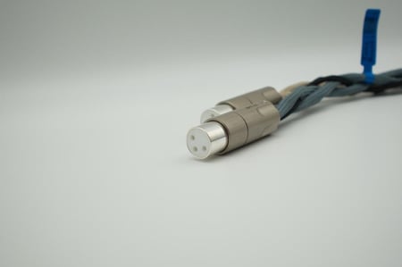 Model : Tone Braid - X / XLR Balanced Cable - OCC sterling silver + OCC Copper + OFHC + OFC - Audio Cable / DAC AMP / Custom