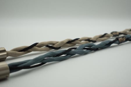 Model : Tone Braid - X / XLR Balanced Cable - OCC sterling silver + OCC Copper + OFHC + OFC - Audio Cable / DAC AMP / Custom