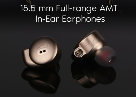 GoldPlanar GL-AMT16  15.5 MM FULL-RANGE AIR MOTION TRANSFORMER IN-EAR EARPHONES