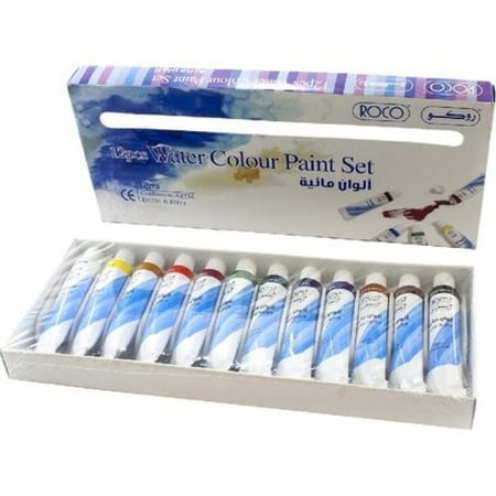 روكو ،ألوان مائية عصار 12 لون