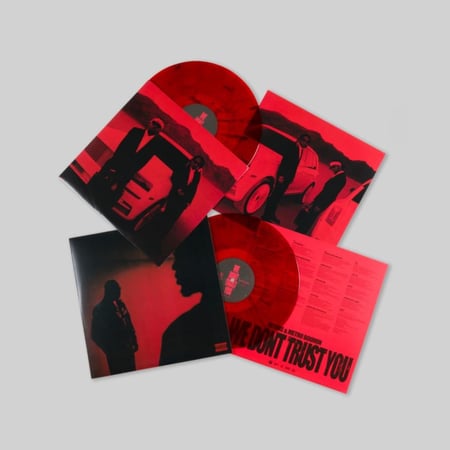 WE DON'T TRUST YOU RED 2LP VINYL (ARTIST EXCLUSIVE)