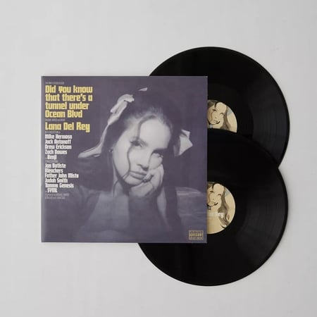 Lana Del Rey - Did You Know That There’s A Tunnel Under Ocean Blvd 2XLP