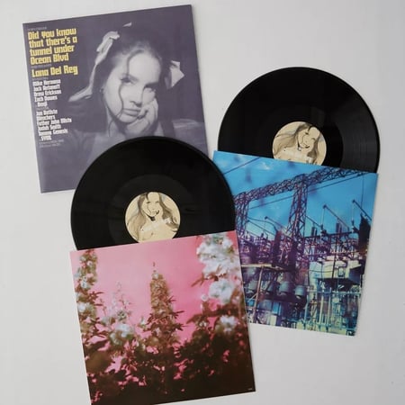 Lana Del Rey - Did You Know That There’s A Tunnel Under Ocean Blvd 2XLP