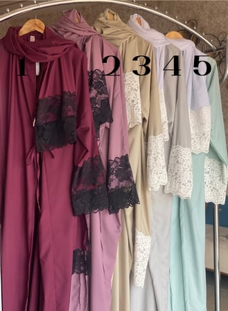 شرشف مرد لف دانتيل و الطرحة متصلة