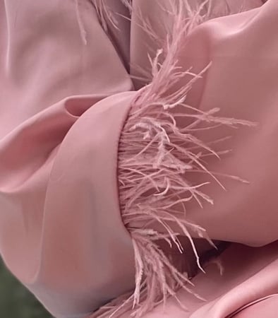 بيجاما ريش أسود