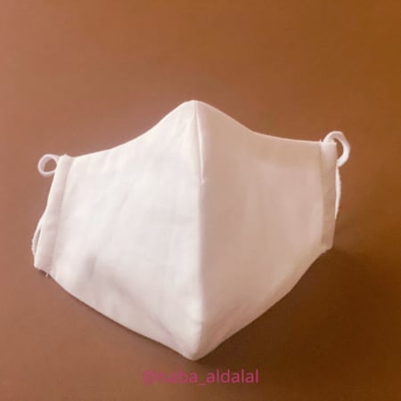 كمامة سادة بفلتر موديل 1 (حبة)