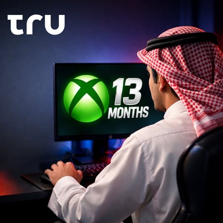 اشتراك Xbox Game Pass Ultimate 13 شهر – كود اشتراك رقمي لأجهزة Xbox وPC
