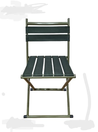 كرسي خارجي لون اخضر