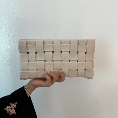 Hand Bag - اوف وايت