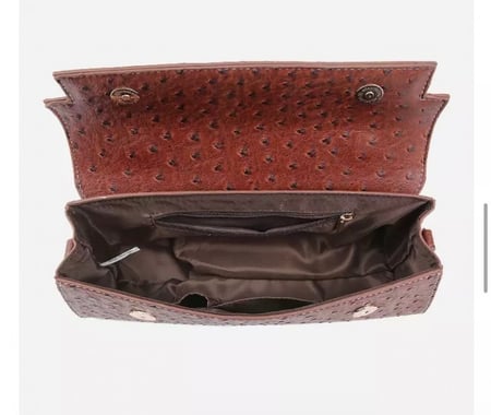 Ostrich Bag - أخضر