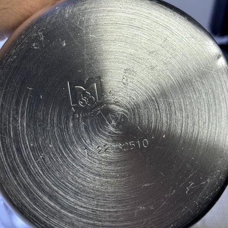 ابريق ابو تاج الاصلي ختمين  معدل مقاس 10