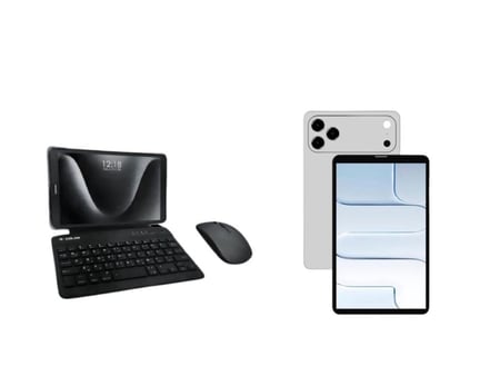 تابلت لوحي اندرويد  5G --10 Inch - شاشة 10 بوصة +  كيبورد مع ماوس هدية