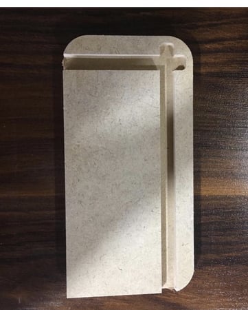 خشب قاعده جوال mdf 12 ملي الطول 13 العرض 9