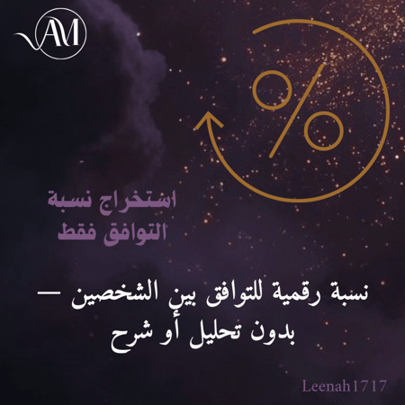 مستوى الانسجام بين شخصين