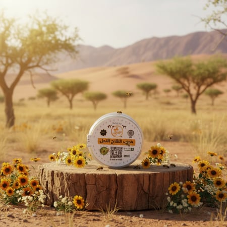 حبوب اللقاح النحل 60جرام