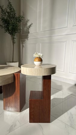 طاولة خدمة ريفيرا  مفرد تصميم حصري kf
