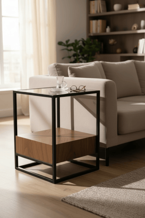 طاولة خدمة قشرة مفرد tl