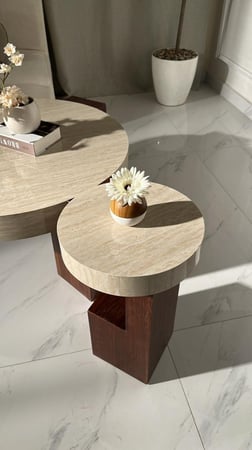 طاولة خدمة ريفيرا  مفرد تصميم حصري kf