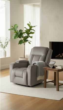 كرسي استرخاء هزاز ودوار متعدد الألوان