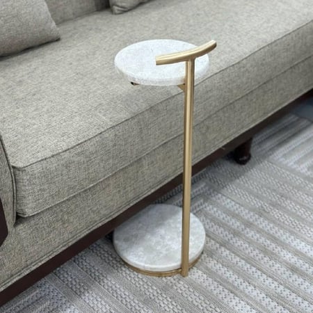 طاولة خدمة سطح رخام   (TL)