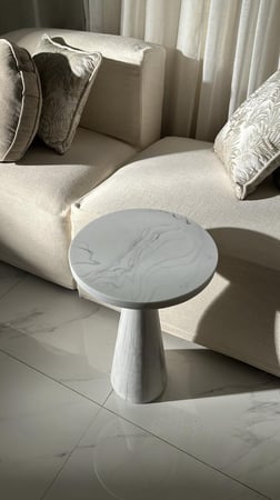 طاولة خدمة رخام عصرية