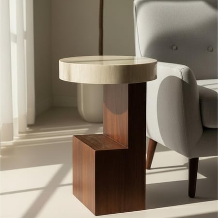 طاولة خدمة ريفيرا  مفرد تصميم حصري kf