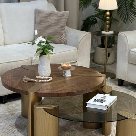 طاولتين متداخلة