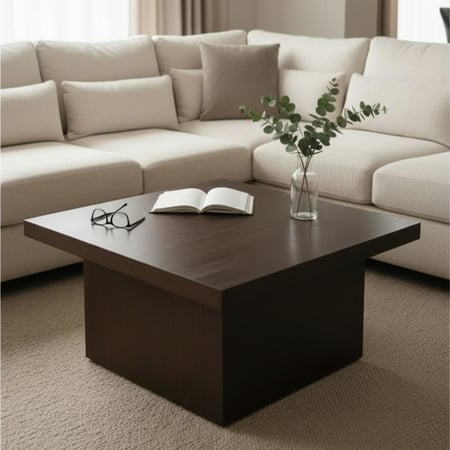 طاولة ضيافة  خشب بني بتصميم - أنيق وفاخر kf