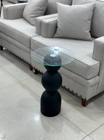 طاولات خدمه قزاز وبقاعدة رخام أسود