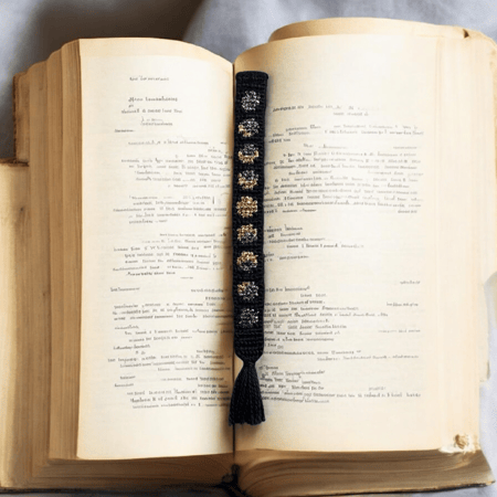 فاصل كتاب مراحل القمر صنع يدوي