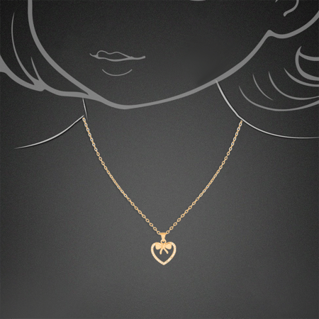 طقم اطفال قلب الفيونكة