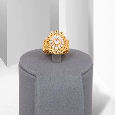 خاتم بديل الذهب شعاع التاج