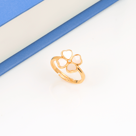 طقم ورود الصدف الؤلؤاي بديل الذهب