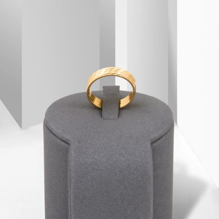 دبلة بديل الذهب اللامعة