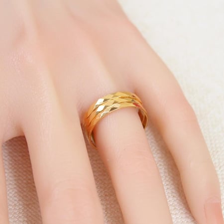 طقم دبل بديل الذهب تراكم الأناقة