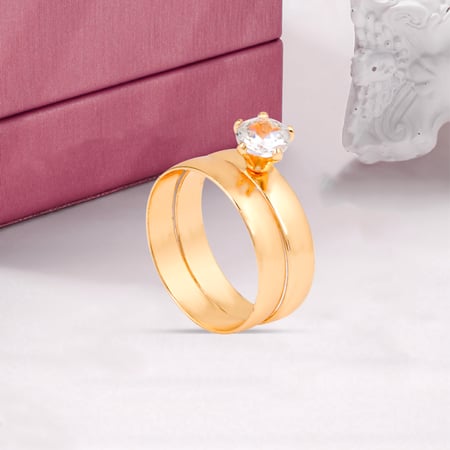 خاتم  بديل الذهب لمسة النقاء