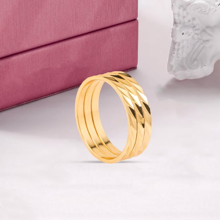 دبلة بديل الذهب اللامعة