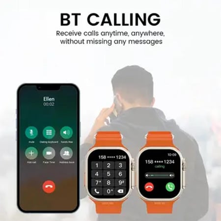 ساعة W9 Ultra  شبيهة ابل