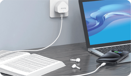 شاحن جداري سريع بمنفذ Type-C بتقنية PD 35 واط من EONE