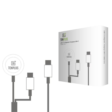 شاحن لاسلكي USB-C من تن بلس