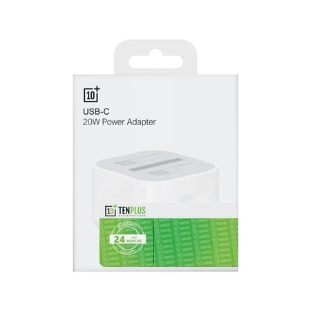شاحن جداري USB-C  بقوة 20 واط من TEN PLUS