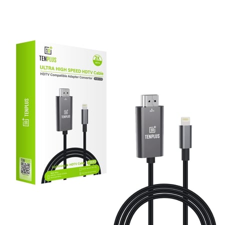 كابل محول HDMI إلى Lightning من تن بلس