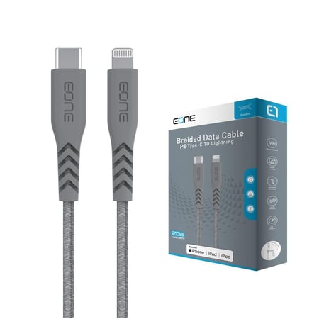 سلك نايلون للشحن ونقل البيانات لايتنغ من EONE