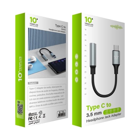 محول صوت من النوع تايب سي من تن بلس