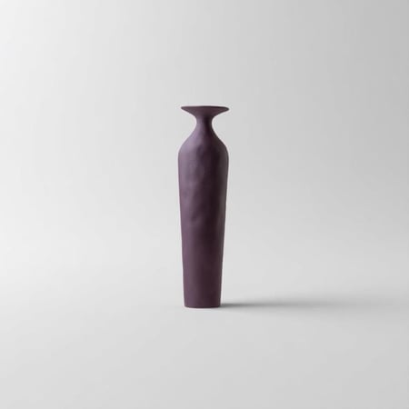 قطعة بسطح مموج - برغندي