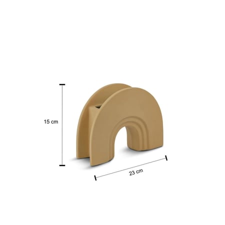 فازة مودرين سيراميك أصفر