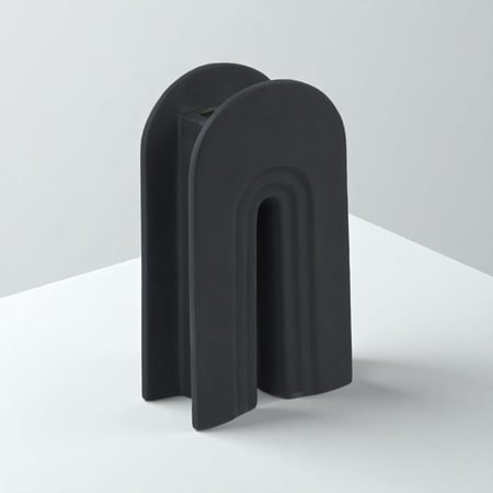 فازة مودرين سيراميك أسود