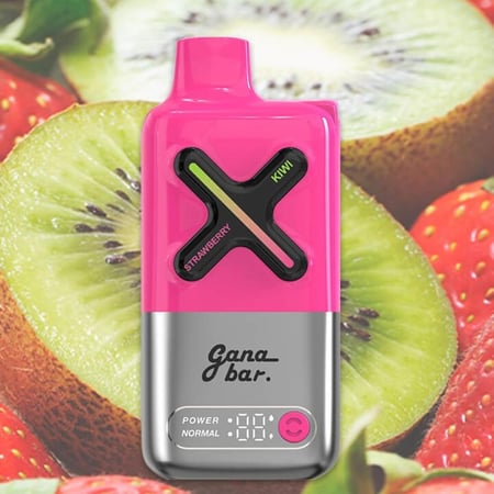 سحبة جانا بار 12000 سحبة فراولة كيوي GANA BAR 12000 PUFFS STRAWBERRY K