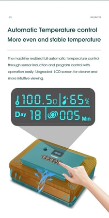 حاضنة البيض 25 بيضة للدواجن